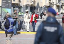 Нарушения 9 мая: в Одессе использовали георгиевские ленты, а в Киеве — нацистское приветствие