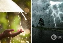 День Независимости с дождями и грозами: где испортится погода. Карта