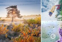 Ранние заморозки и холодная зима: синоптики дали прогноз на зиму и осень в Украине