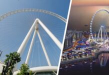 В Дубае для туристов открылось самое большое в мире колесо обозрения