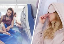 Для пассажиров самолета разработали предмет для идеального сна во время полета