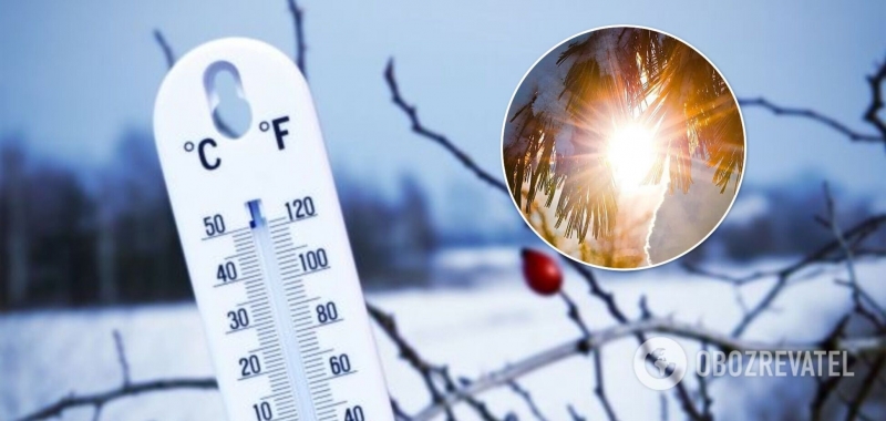 Небольшое потепление сменится морозами и снегом: синоптики дали прогноз до конца недели в Украине. Карта