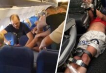 Турист разделся в самолёте догола в ответ на требование надеть маску