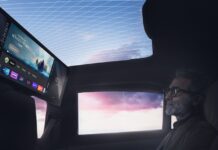 Баварцы приоткрыли салон новой «семёрки» BMW: большой экран для пассажиров второго ряда