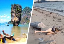 «Убитая туристка» шокировала отдыхающих курорта, которые были удивлены реалистичностью секс-куклы