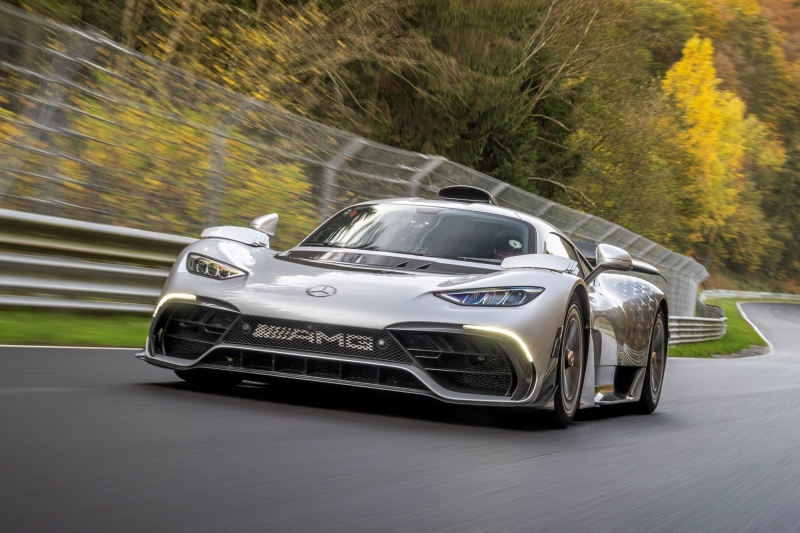 Не зря старались: суперкар-долгострой Mercedes-AMG One установил рекорд Нюрбургринга