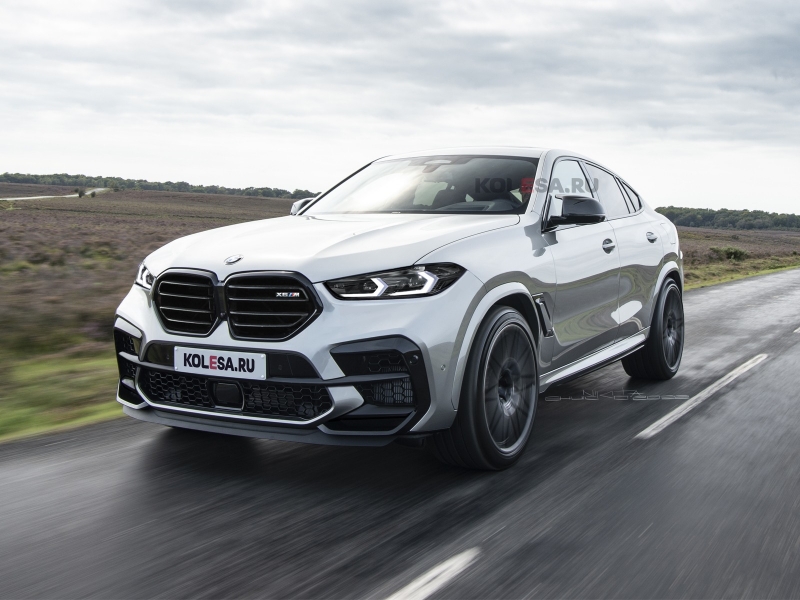 Обновлённый BMW X6 M: первые изображения