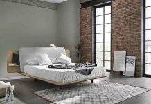 Полутораспальные кровати с матрасом