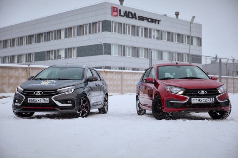 АВТОВАЗ анонсировал «заряженные» версии универсала Lada Vesta и лифтбека Granta