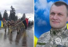 Без отца остались трое детей: на Волыни простились с погибшим Героем Василием Збудовским. Фото и видео