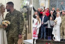 С передовой вывозили на танке: воин ВСУ вырвался из Бахмута на 10 дней, чтобы сыграть свадьбу. Фото