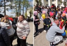 Встречали всем селом: сеть растрогали кадры возвращения украинского Героя из плена. Видео