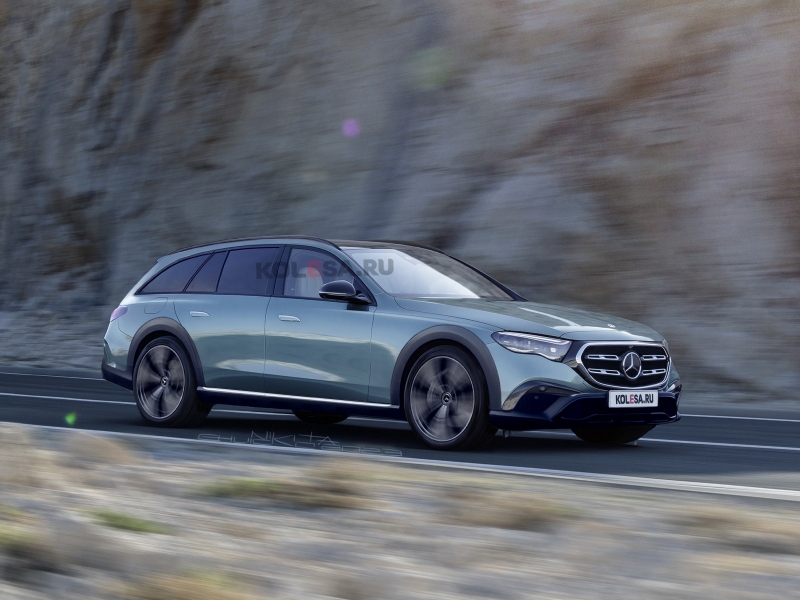 Новый кросс-универсал Mercedes-Benz E-Class All-Terrain: первые изображения