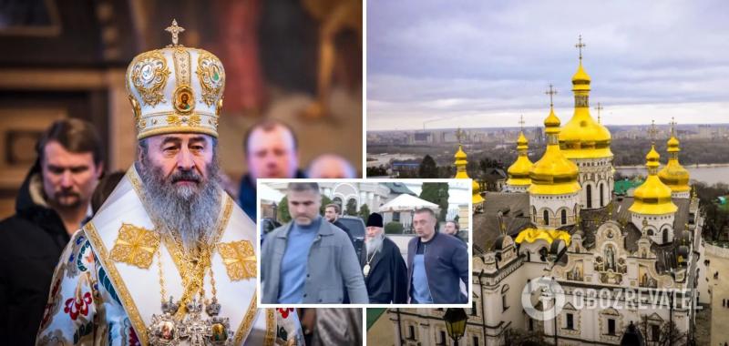 ''Онуфрия на обмен'': главу УПЦ Московского патриархата выпроводили из Лавры. Видео