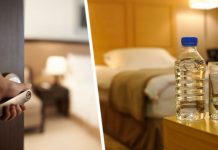 Туристам посоветовали всегда бросать бутылку с водой под кровать при заселении в номер отеля