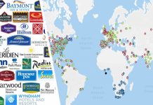 Названы самые крупные отельные сети в мире