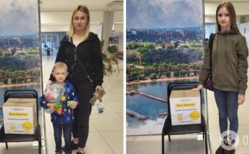 В хабе »ЯМариуполь» в Кривом Роге переселенцам выдали помощь от Фонда Рината Ахметова