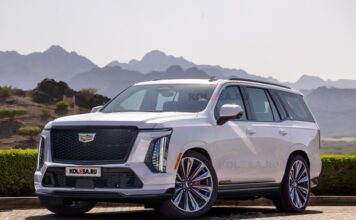 Обновлённый Cadillac Escalade: первые изображения