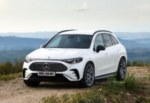 Электрический кроссовер Mercedes-Benz GLC: новые изображения