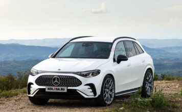 Электрический кроссовер Mercedes-Benz GLC: новые изображения