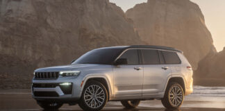 Посвежевший Jeep Grand Cherokee получил иное «лицо», подросший тачскрин и новый мотор