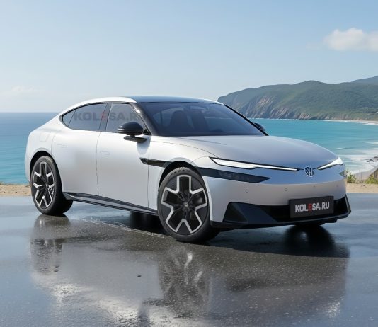 Новый седан Volkswagen на базе Xpeng: первые изображения