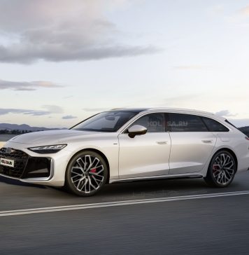 Самый большой универсал Audi A7L: первые изображения