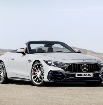 Обновлённый Mercedes-AMG SL: первые изображения