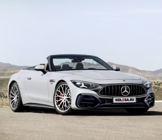 Обновлённый Mercedes-AMG SL: первые изображения