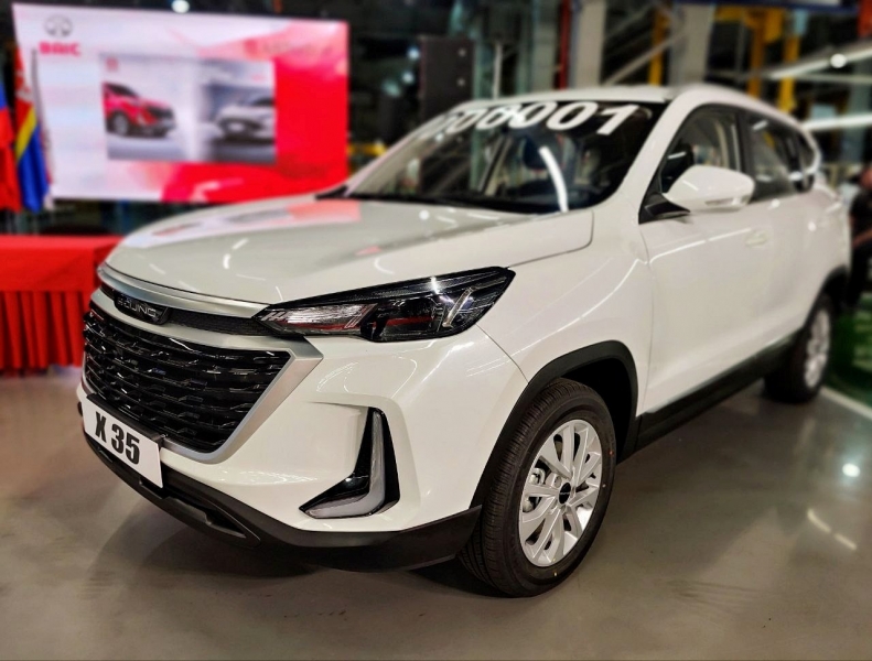 BAIC на Автоторе: 7 новинок в этом году, две из них уже в производстве — X35 и U5 Plus