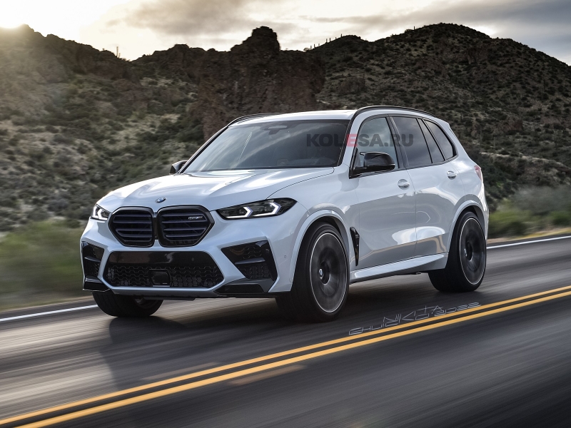 Рестайлинговый BMW X5 M: новые изображения